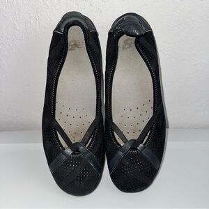 Privo Women's Black Ballet Flats sz 8